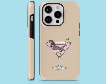 Sausage Dog  Phone Case Dachshund Wiener Dog Cover for iPhone 15, 14, 13, 12, 11 Samsung S25Ultra S24 S23FE A54 A25 A14 Pixel 8 7A 7Pro