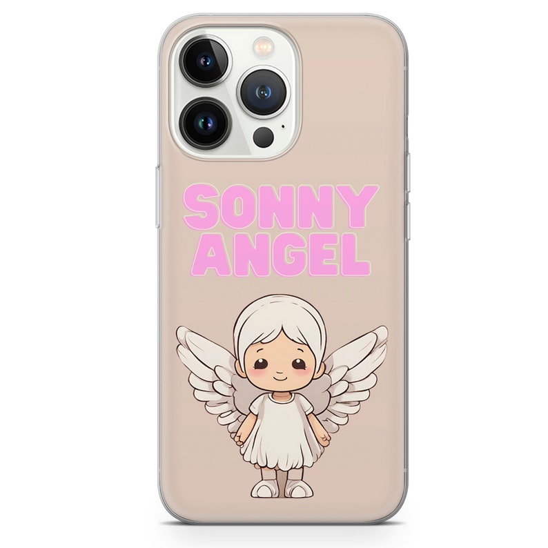 Sonny Angel Phone Case Angel Figurine Cover for iPhone 15, 14, 13, 12
