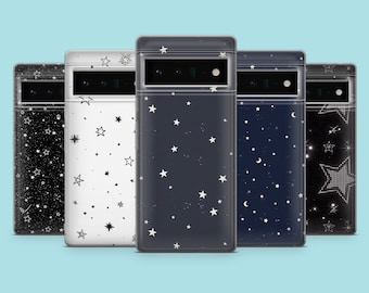 Celestial Star Phone Case star ave, constellation Cover for Google Pixel 8, 8A, 8Pro, 7, 7A, 7Pro, 6, 6A, 6Pro, 5A, iPhone 15 14 13 12 11 Xr