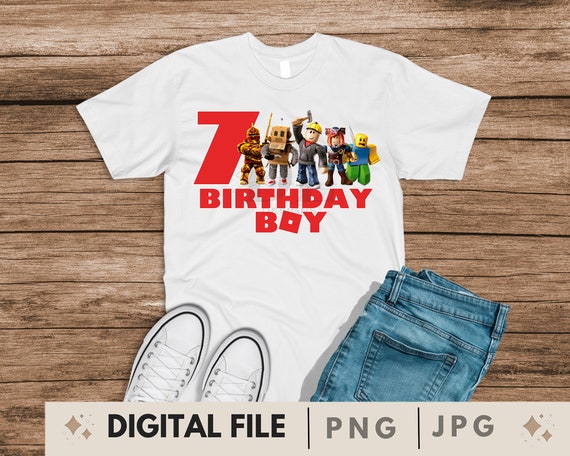 Roblox Design Png Svggame Shirt for Kidsvideo T-shirt for 