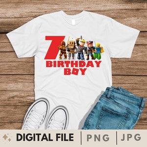 Roblox Logo SVG Roblox Birthday Shirt SVG - SVGbees