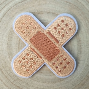 Criss Cross Plaster, Iron on patch