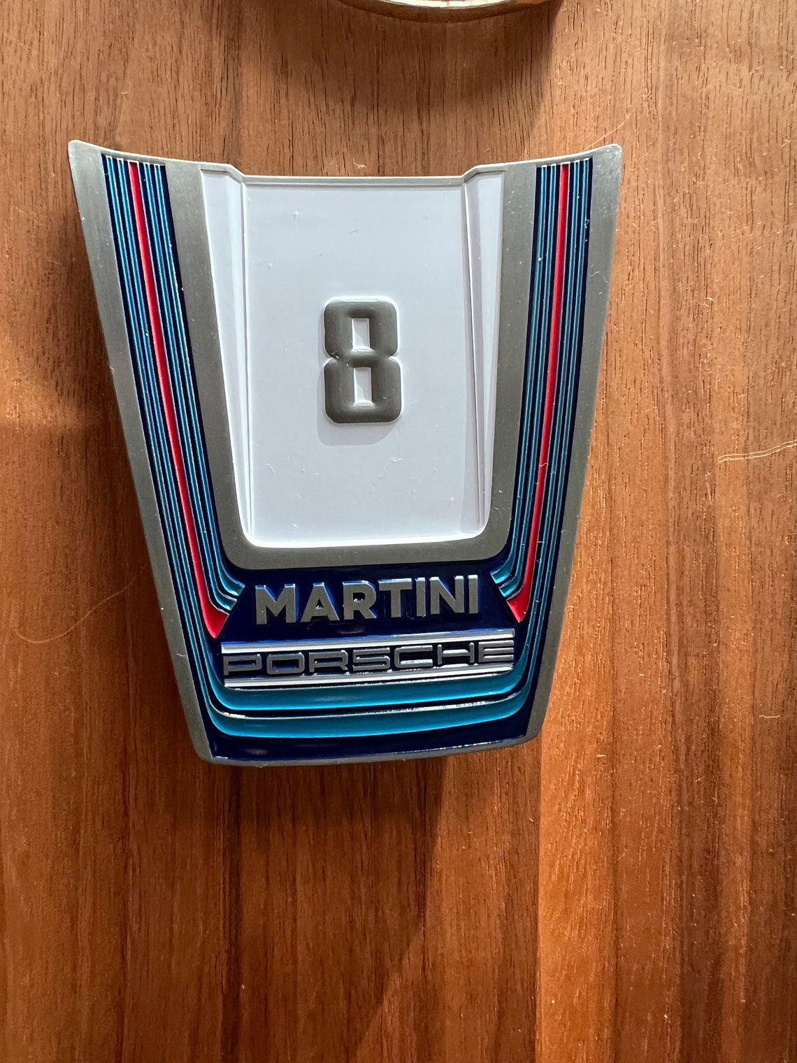 Porsche Martini Grille Badge Etsy