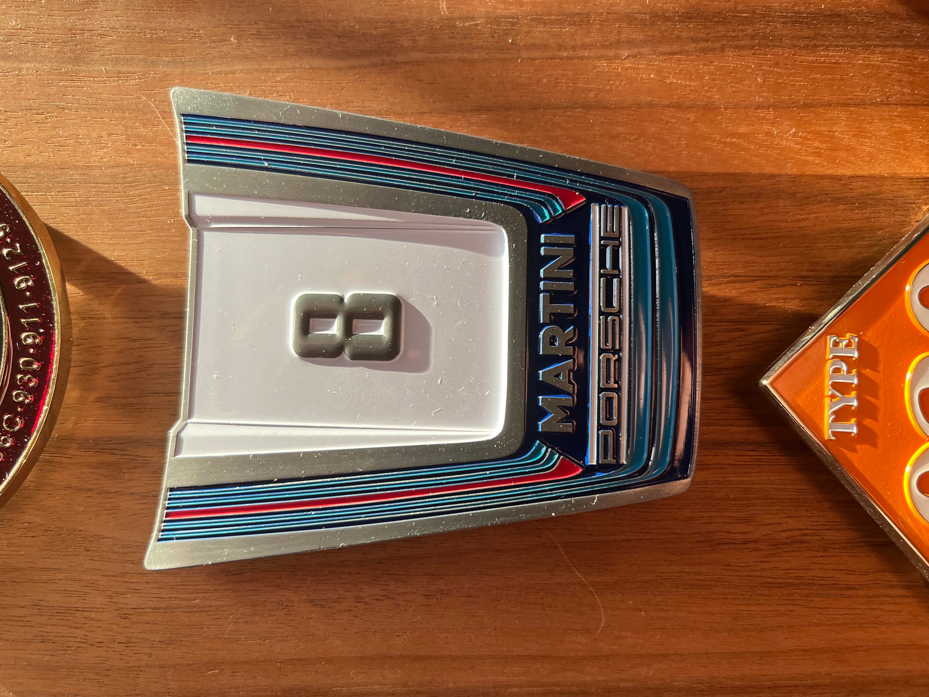 Porsche Martini Grille Badge Etsy