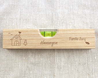 Wedding gifts, housewarming gift, house blessing spirit level, topping out ceremony, house blessing, house moving in gift, topping out gift