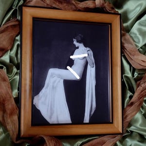 1920&#39;s Era Vintage Art Photo, of a lovely Ziegfeld Follies Girl