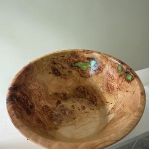 cherry burl bowl