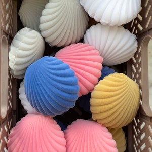 velvet shell box | jewellery | Muschelbox | Schmuckaufbewahrung | Schmuckschatulle | Schmuckkästchen | Box aus Samt | Deko | vintage