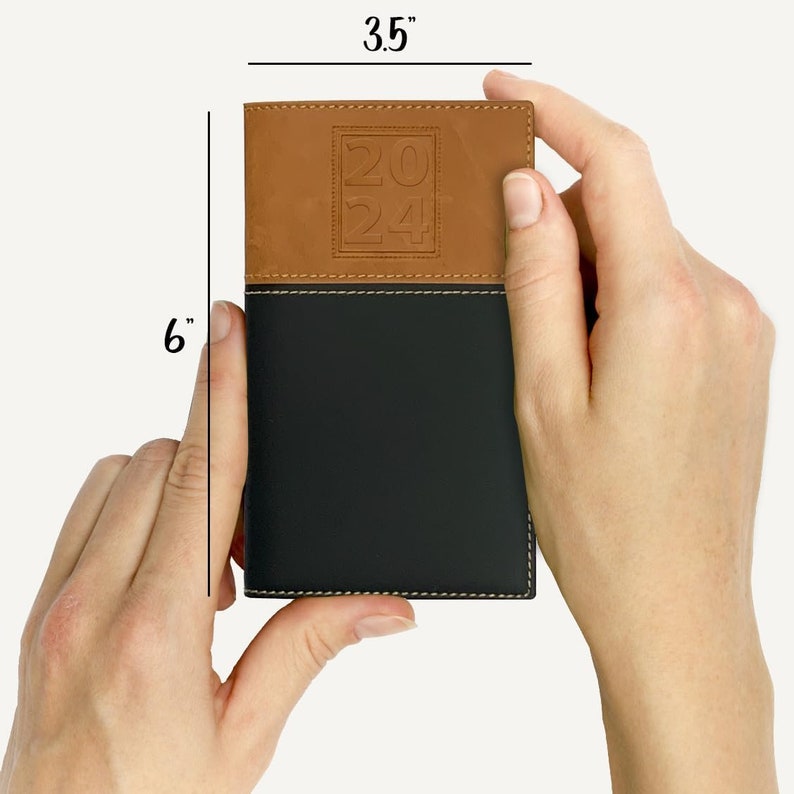 2024 Pocket Planner/calendar, One Year Planner, 2024 Purse Calendar