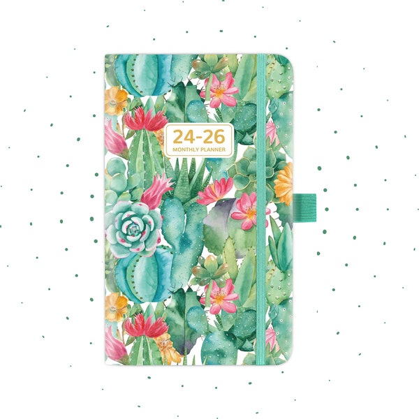 Pocket Planner 2024-2026 - Pocket Calendar (36-Month) With 60 Notes Pages, Jan. 2024 - Dec. 2026, 6.2" x 4", 3-Year Monthly Planner