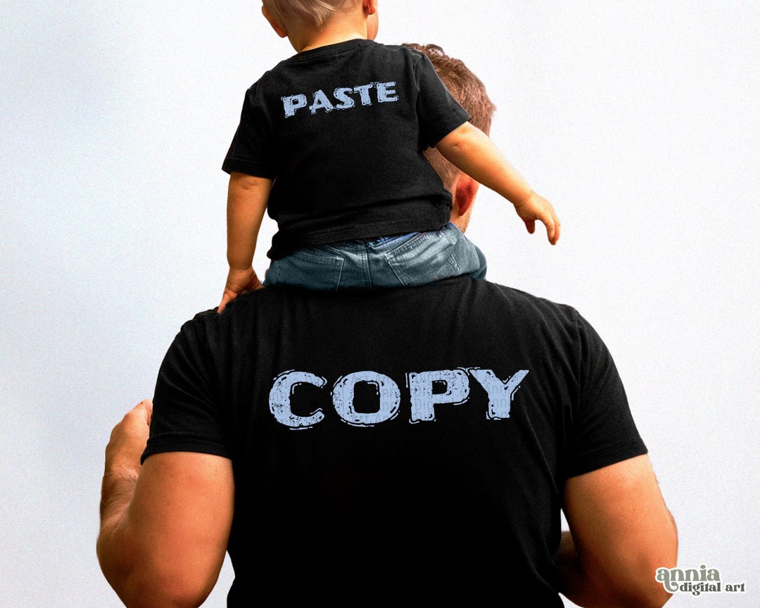Funny Daddy and Me Png, Copy Paste Png, Dad Fathers Day Shirt ...
