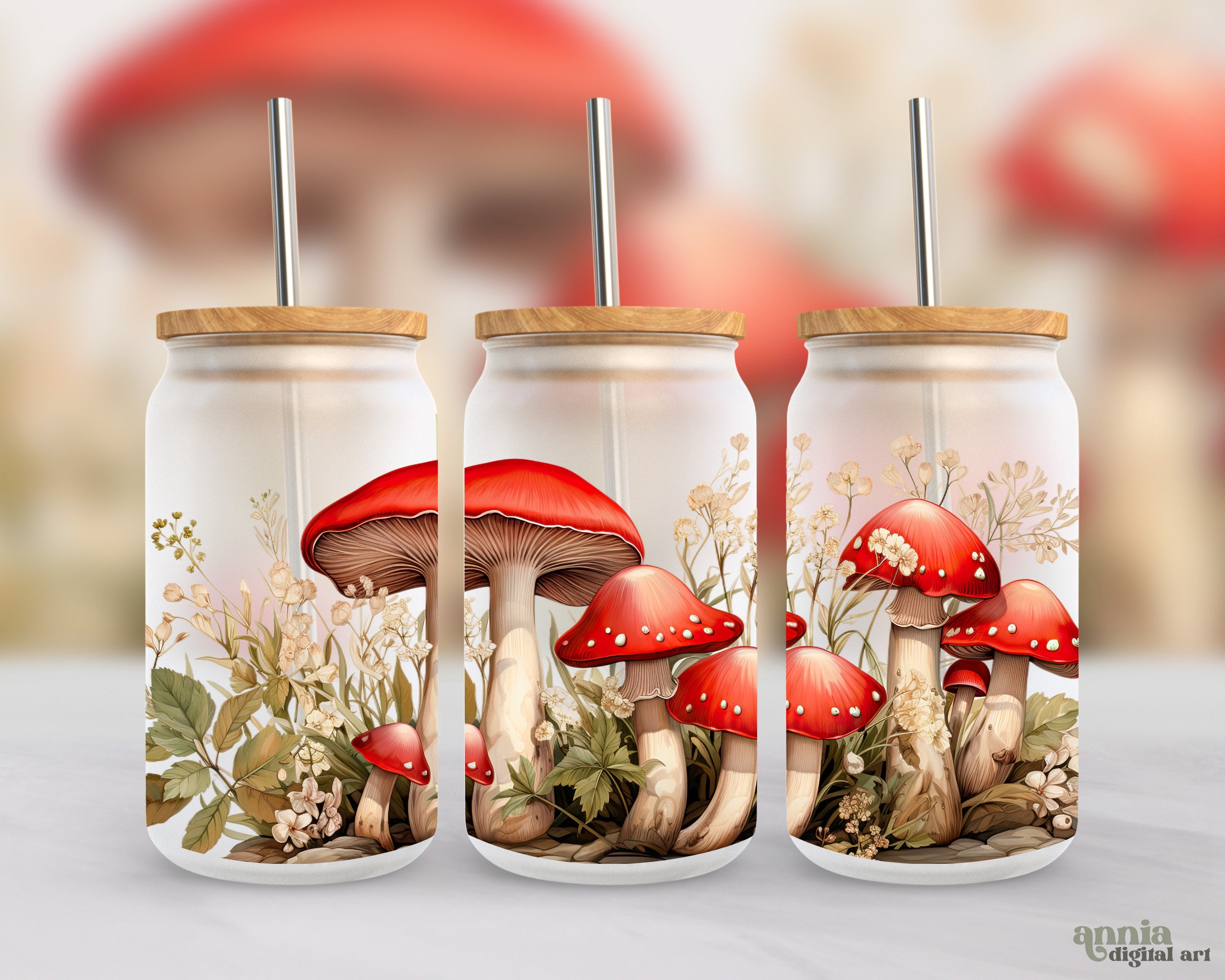 Libbey CRYSTAL MUSHROOMS リビー　ガラスキャニスター Libbey CRYSTAL MUSHROOMS リビー ガラスキャニスター 【公式通販】