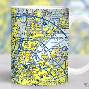 Pilot mok sublimatie ontwerp, vliegtuig vliegende grafiek 11oz cup sjabloon, 15 oz luchtvaart doorsnede kaart PNG, luchtvaart minnaar mok ontwerp