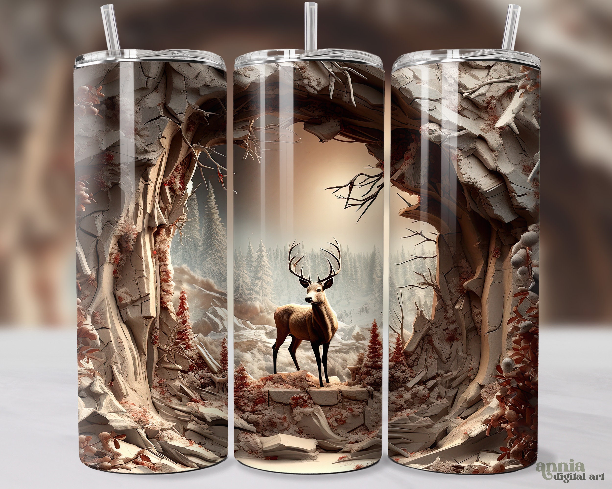Deer Hunting Tumbler - Tumblers for Men – Vinyl Chaos Design Co.
