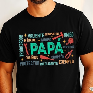 Papa Spanish Father's Day PNG, Dia Del Padre Png, Mexican Fathers Day Sublimation Design, Spanish Dad Png, Latino Father Png, Mexico Dad Png