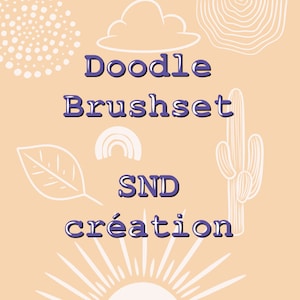 74 Doodle procreate brushset