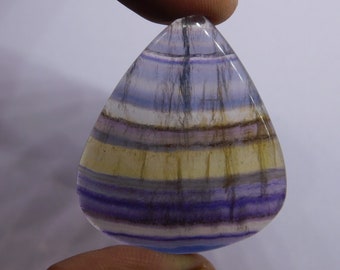 Attractive!! Fluorite Cabochon, Natural Multi Fluorite Gemstone, Low Price Fluorite Loose Stone For Jewelry 54Cts.