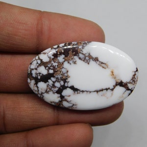 HIgh Wild Horse Magnesite, Cabochon, Wild Horse Cabochon, Magnesite Wild Horse Loose Gemstone Jewelry Making Stone, 69cts. image 5