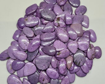 stichtite Cabochon, Mix Shape stichtite Gemstone Wholesale Lot Of Cabochon, stichtite Lot, Top Quality Purple stichtite stone Jewelry