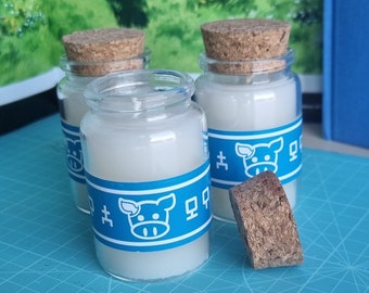 Botella de leche Lon Lon BOTW Velas inspiradas en Zelda