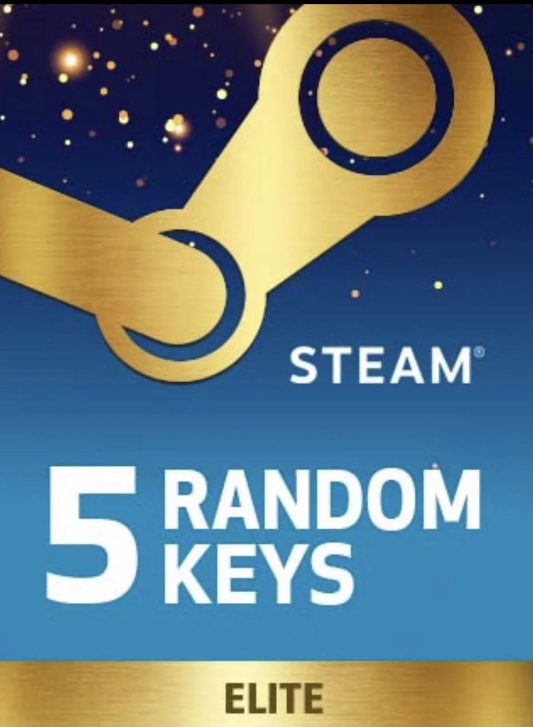5 Random Elite Keys Steam Etsy UK