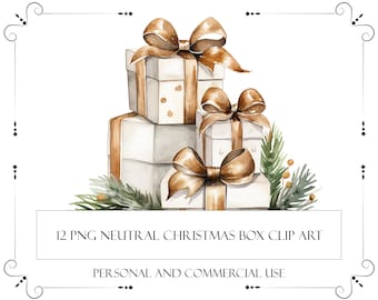 Christmas gift Png Clipart Gift Clipart Gift box Clipart Watercolor Christmas Clipart Christmas Clipart Christmas Sublimation Christmas Png