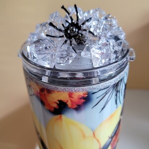 Tarantula Tumbler: 20 oz Epoxy Coated Travel Mug