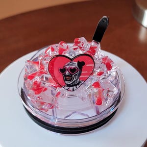 Horror Toppers for 20oz and 40oz Tumblers.  Sliding Lid.
