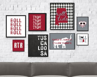 Alabama Inspired - SET of 20+ Printable Dorm Room Decor Prints