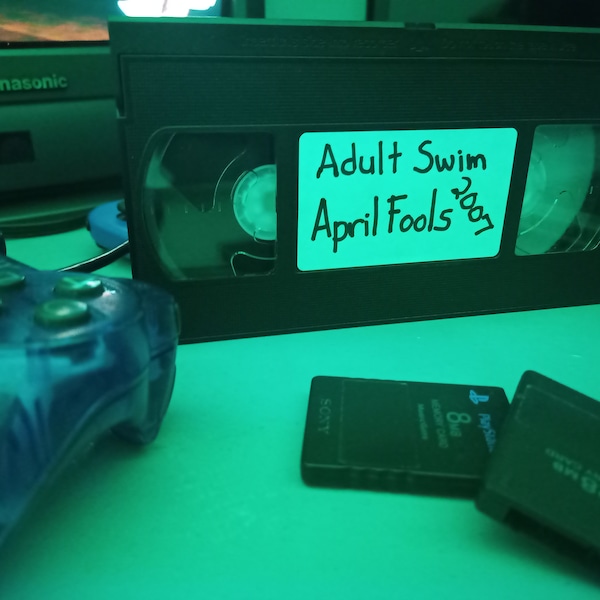 Adult Swim April Fools 2007 Custom VHS