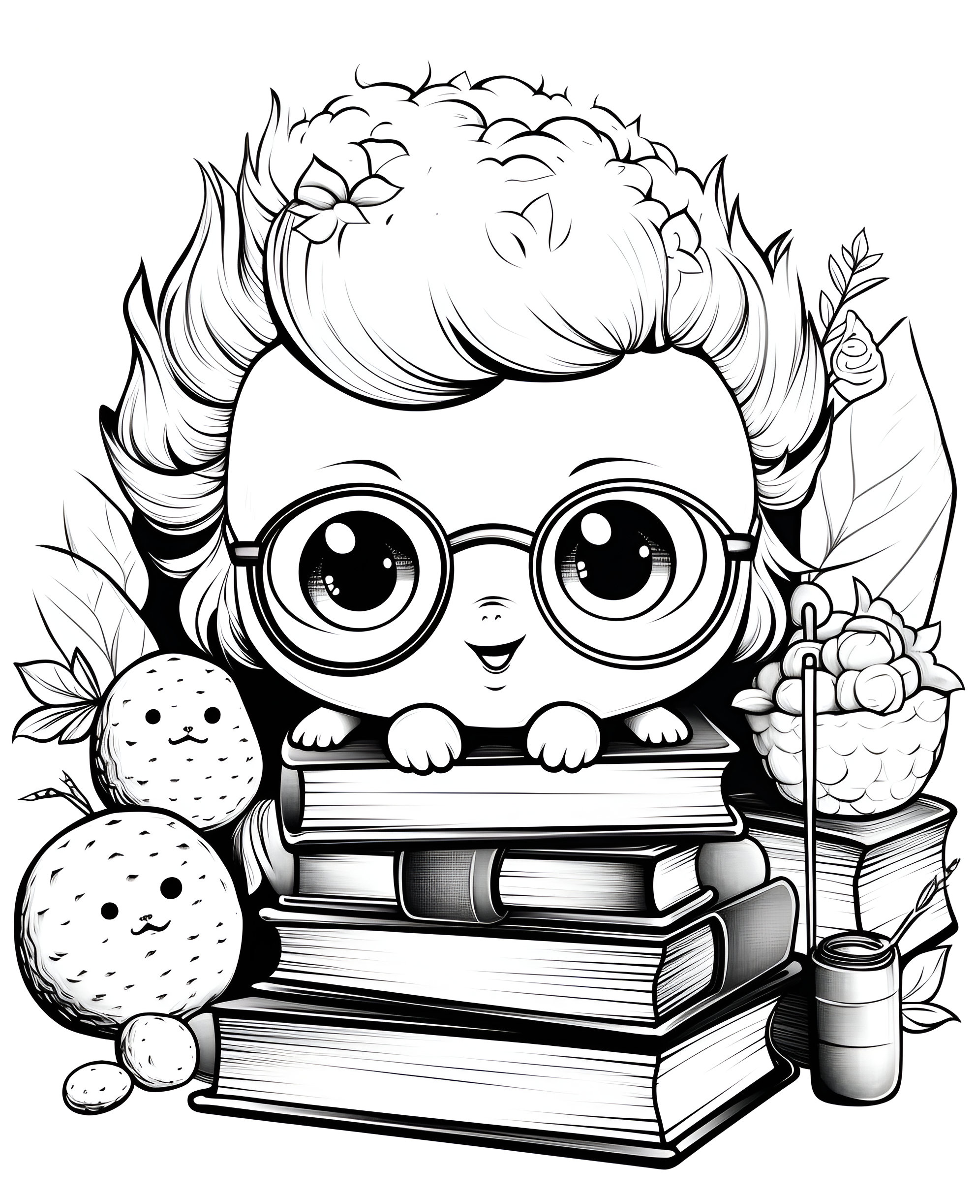 20 Back to School Coloring Pages Back-to-school Bonanza: 20 Interactive