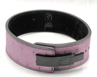 Leren powerlifting riem: 4" breed, 10 mm dik hendel - verstelbare rugleuning