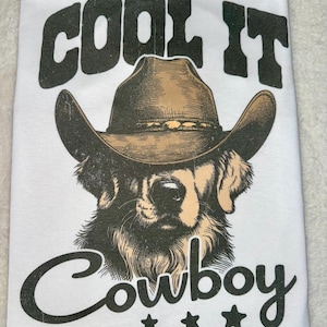 cool it cowboy tee