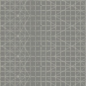 Tissus Get It Straight anthracite 1,25 mètre, tissu Sew Obsessed, tissus pour galerie d'art, courtepointe en coton, tissu sur le thème de la couture