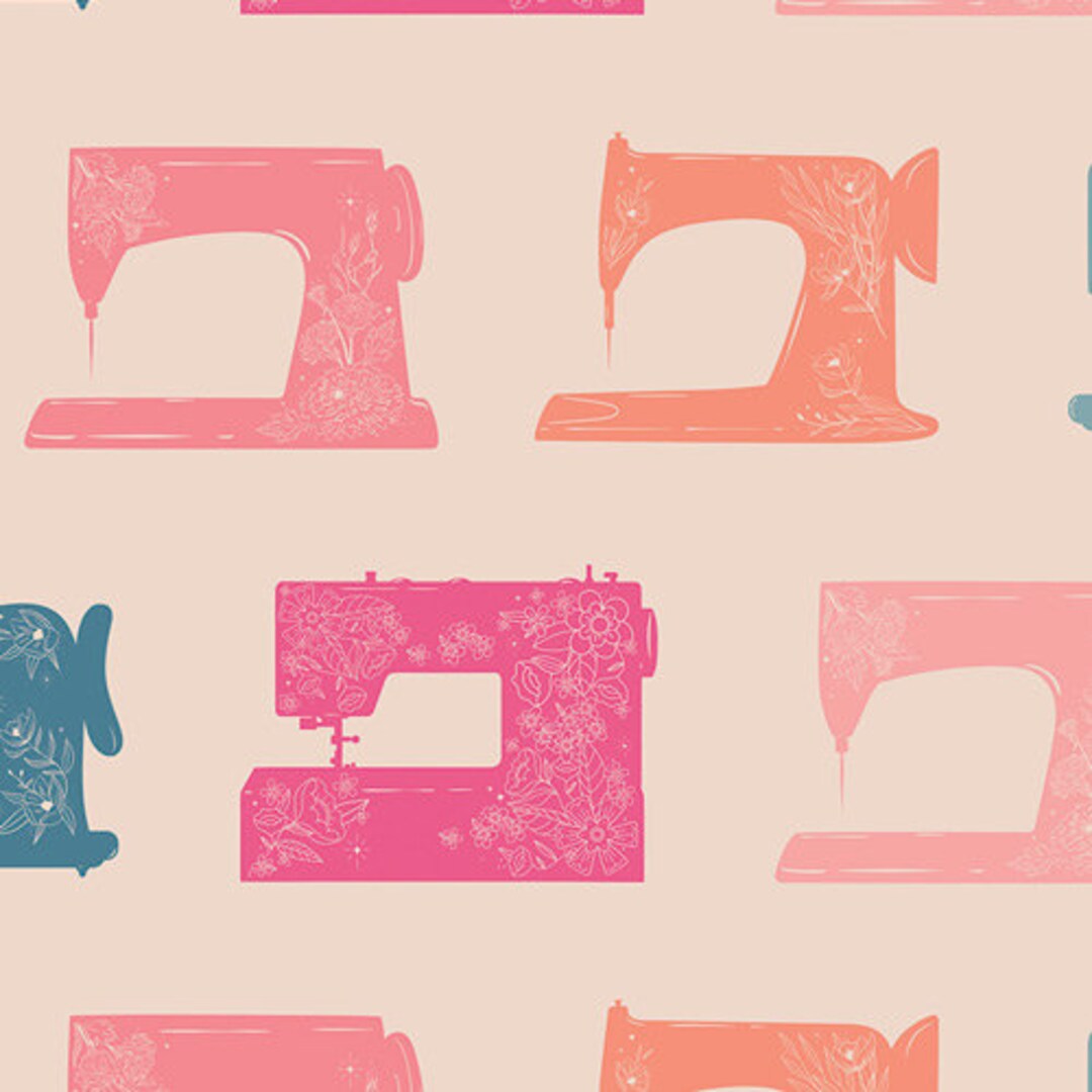Sewing Theme Graphics Let It Sew Modern, Sew Obsessed Fabric, Art Gallery Fabrics, Quilting ...