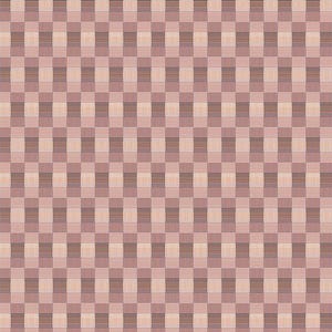 May include: A seamless pattern of alternating brown and light pink squares. Each square is filled with a series of thin, horizontal lines in a variety of colours, including light brown, orange, and white.