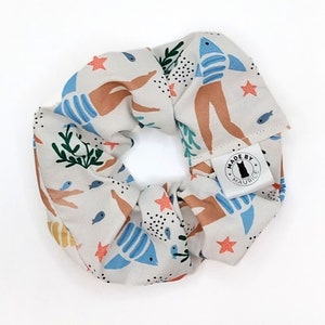 Reverse Mermaids Handmade Scrunchy - Soft Supple Strong