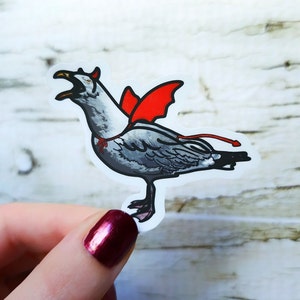Vinilo Mate Gaviota Diablo