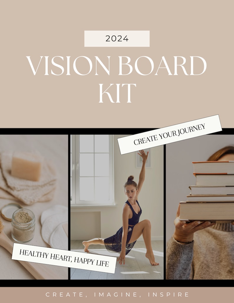 2024 Vision Board Kit Ignite Your Dreams Set Your Intentions And 2024 Vision Board Kit Ignite Your Dreams Set Your Intentions And