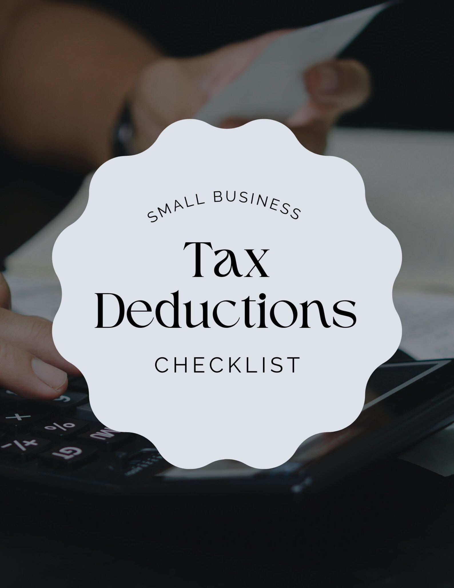 Printable Tax Deduction Checklist PDF, Detailed Categories for Personal ...