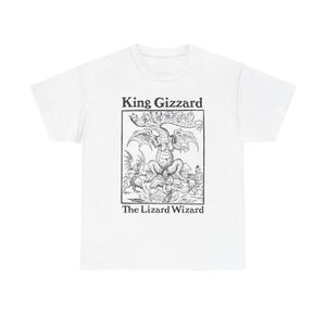 King Gizzard & The Lizard Wizard Fanart T-shirt, Psychedelic Rock Tee, Stonerock Tee