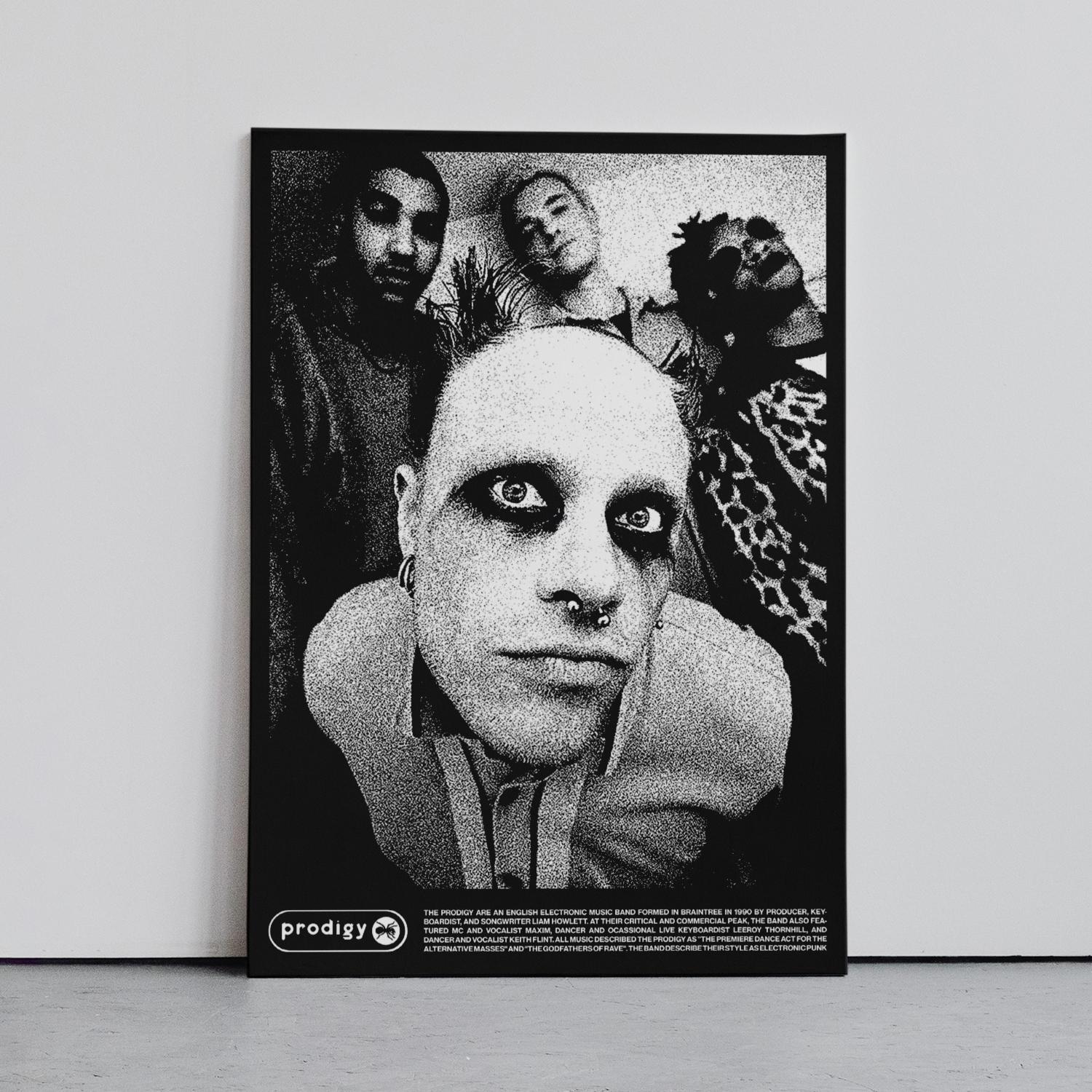 ロック テクノ プロディジー ポスター ProdigyEMEK 1998年 ロック