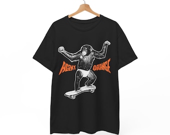 エージェントオレンジファンアートTシャツ、ハードコアパンクTシャツ、サーフパンクTシャツ、パンクロックTシャツ