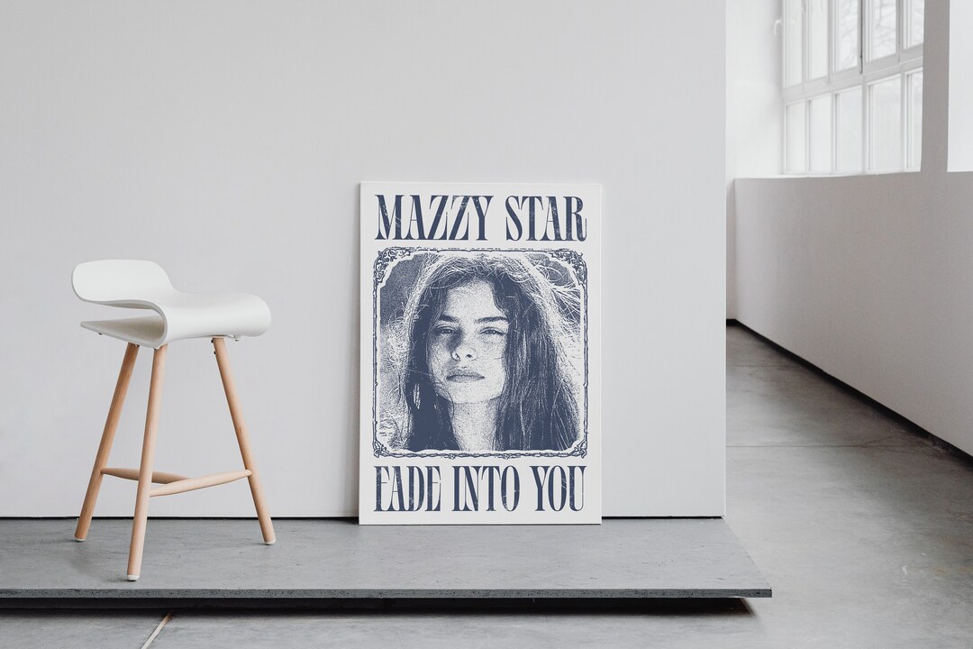 Slowcore Poster Mazzy Star Poster, Music Wall Art, Band Cover Graphic, Indiepop Poster ...