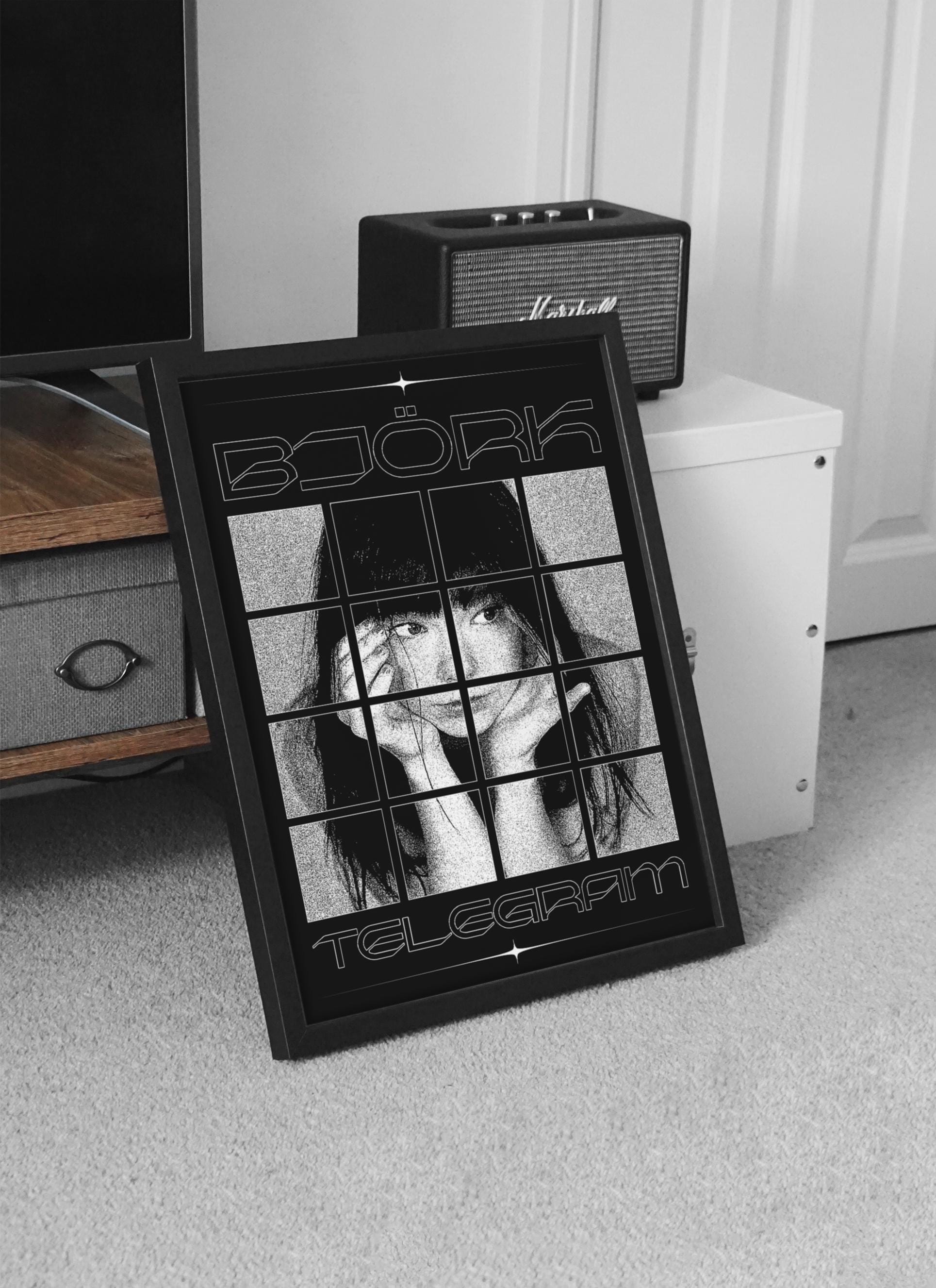 Bjork poster - Etsy 日本