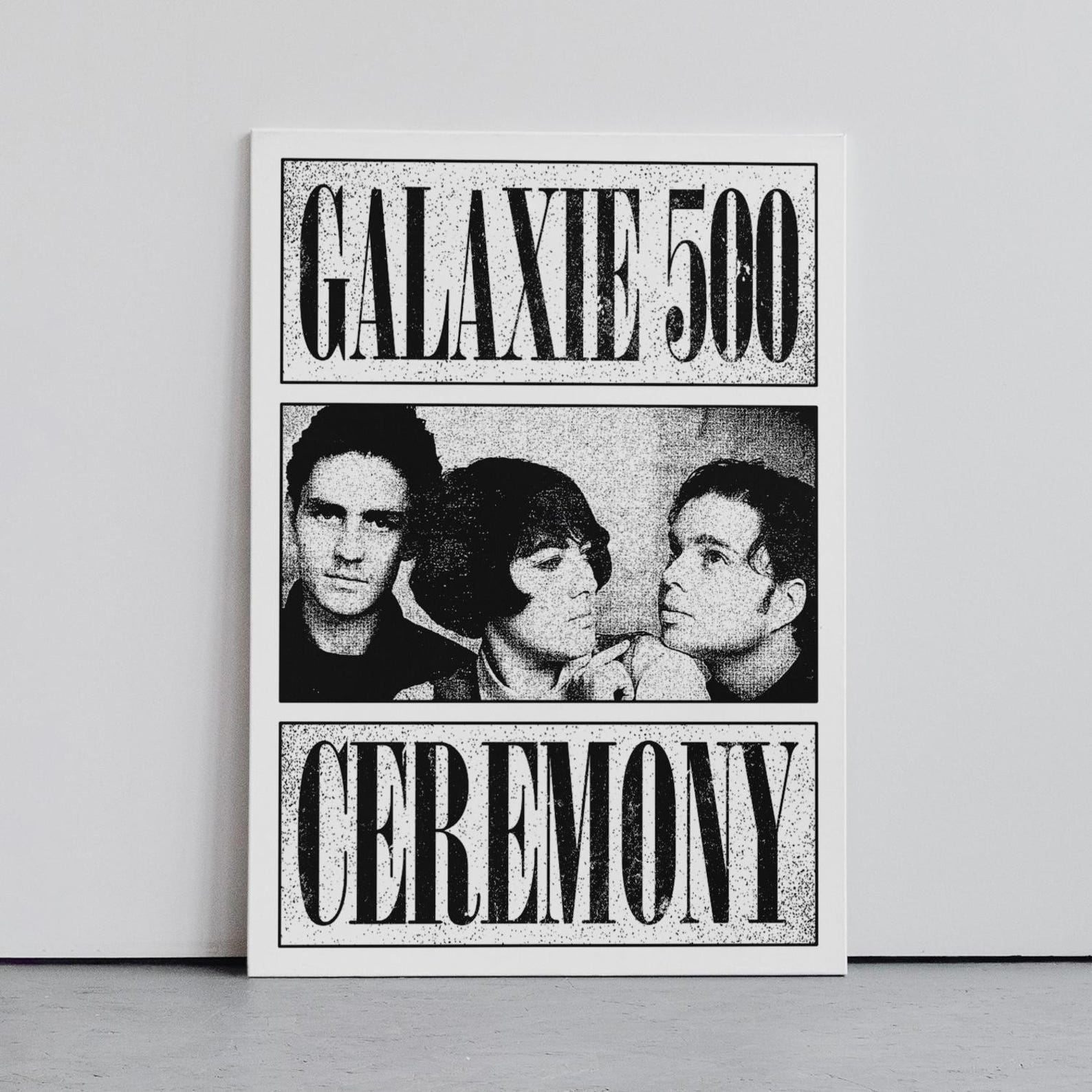 Slowcore Poster Galaxie 500 - Ceremony Poster, Music Wall Art, Band Cover Graphic ...
