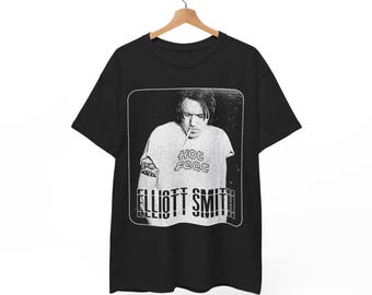 エリオット・スミス T シャツ、インディーフォーク T シャツ、インディーポップ T シャツ、インディーロック T シャツ