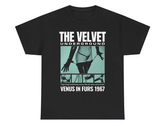 Vintage 80s THE VELVET UNDERGROUND Rock Punk Tour Concert T Shirt