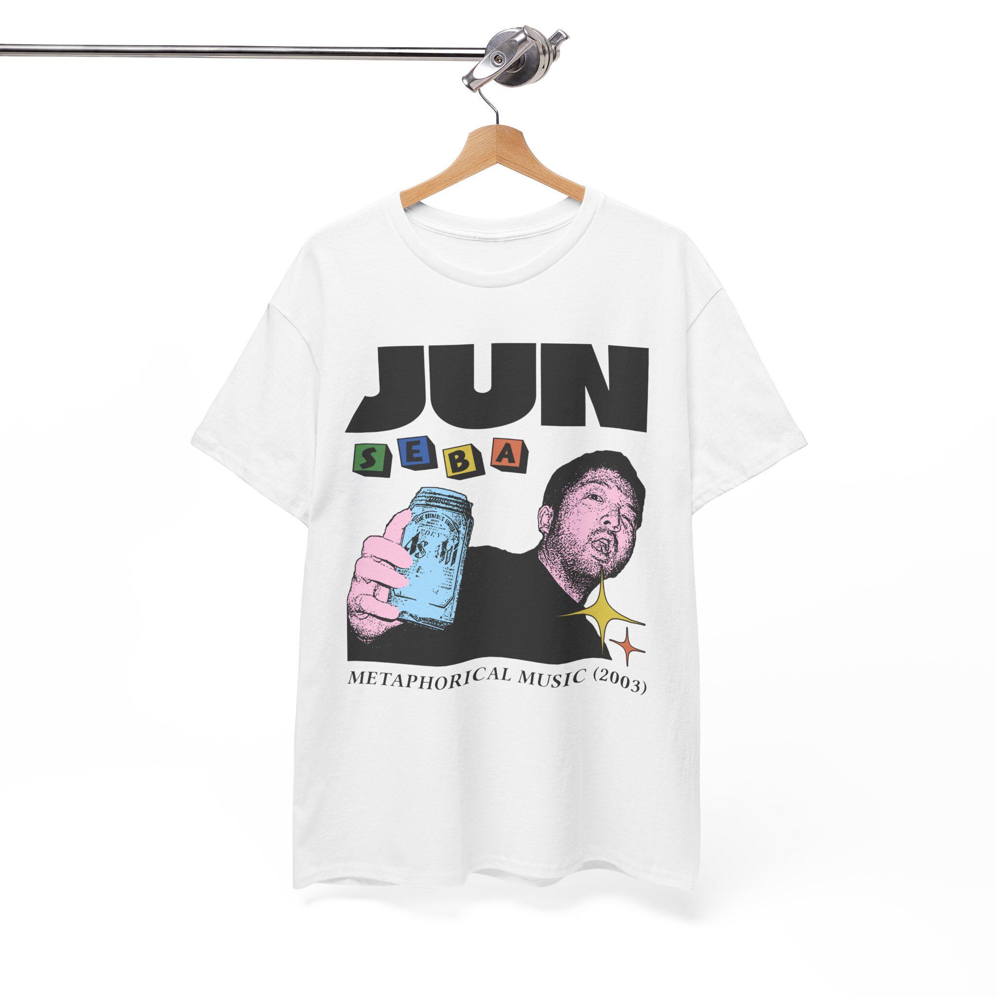 NUJABES (jun Seba) Fanart T-shirt, Retro Graphic, Hip Hop Tee