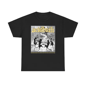 Acid Bath Fanart T-shirt, Sludge Metal Tee, Doom Metal Tee, Metal Tee